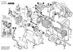 Bosch 0 603 386 042 PSB 650-2 Percussion Drill 230 V / GB Spare Parts PSB650-2